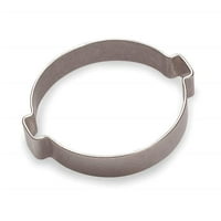 200 Pack Steel 0.709 in Dia Zinc-Plated 0.315W 2-Ear Clamps 200 Pack Steel 0.709 in Dia Zinc-Plated 0.315W 2-Ear Clamps